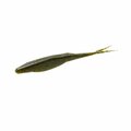 Green Arrow Equipment 5 in. Super Fluke 10BG-Watermelon Candy Fishing Lure GR2979793